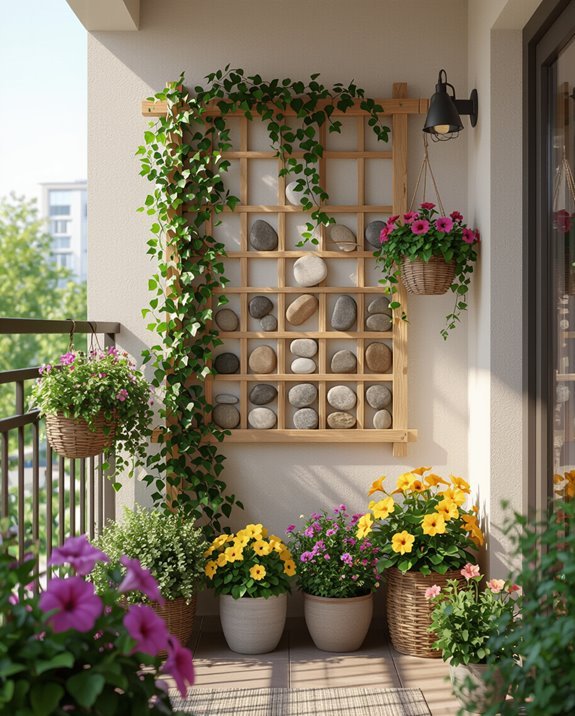 outdoor wall art ideas