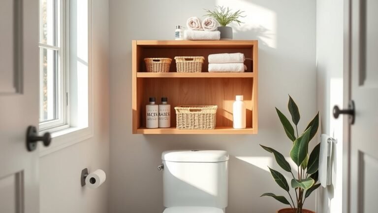 over toilet storage solutions
