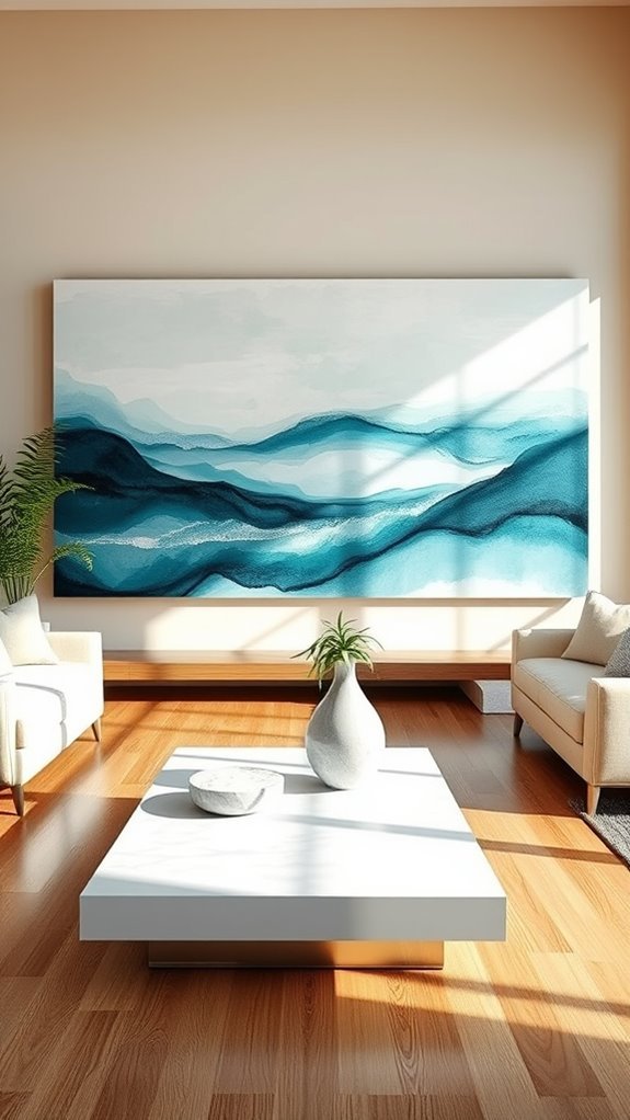 oversized art makes impact