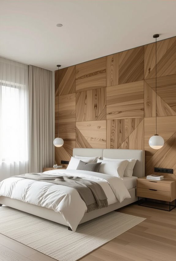 oversized molding creates focality