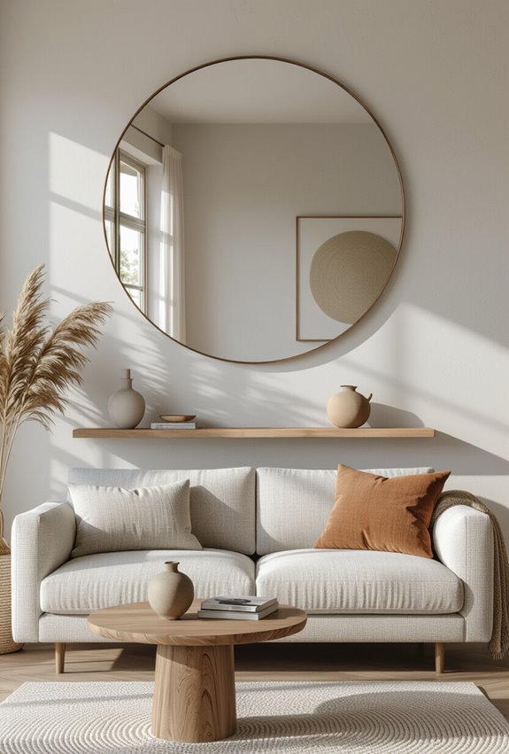 oversized round mirror focalpoint