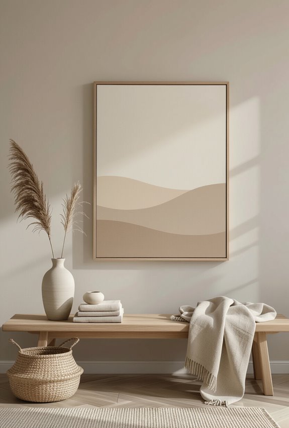 oversized unframed single wash