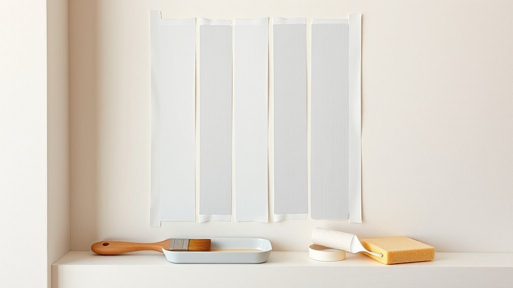 paint a 12 inch swatch