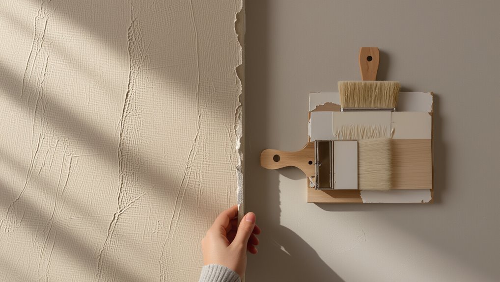 paint alters texture and appearance
