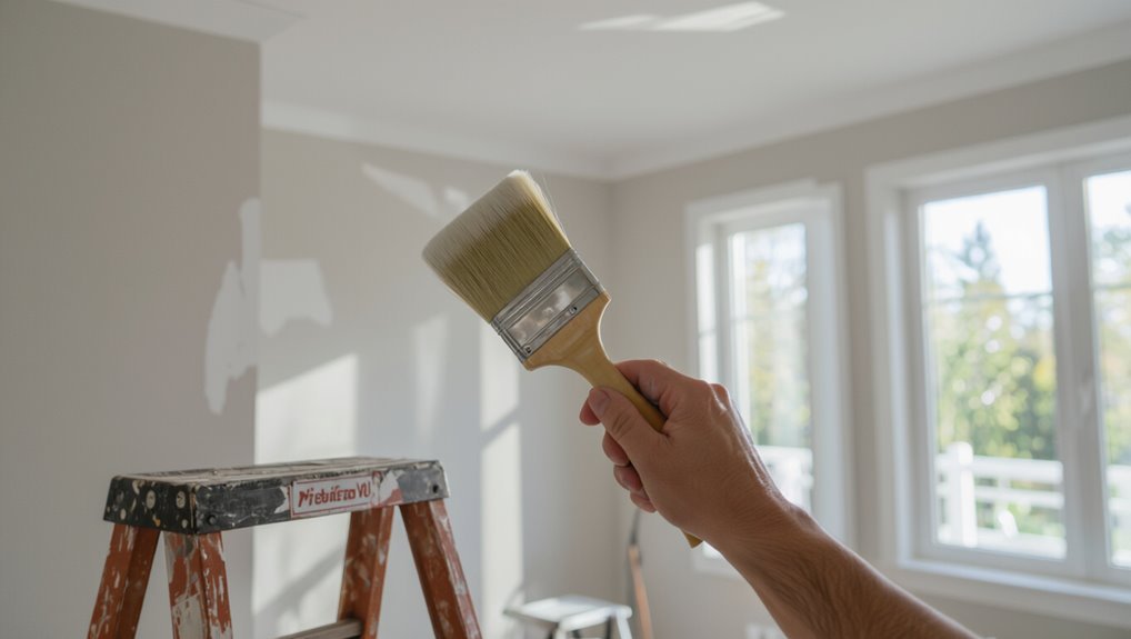 paint ceiling before walls