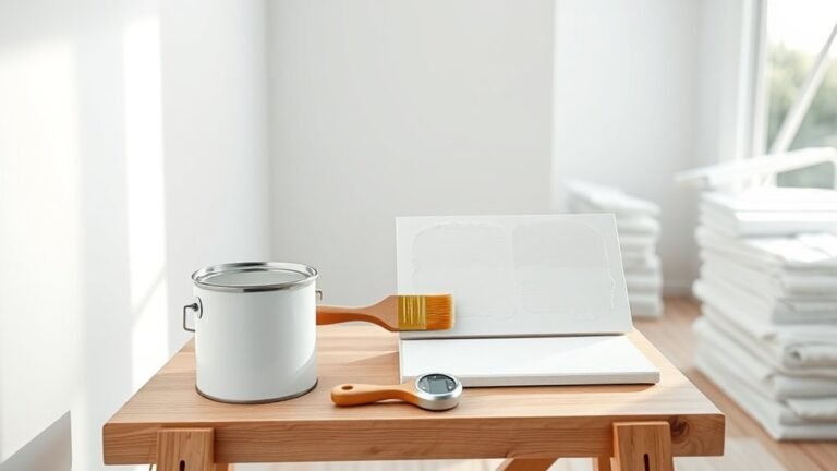 paint drying and curing