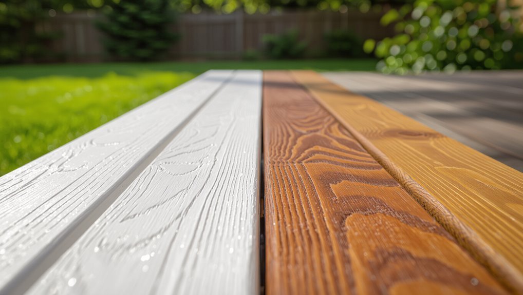 paint for durability stain for simplicity