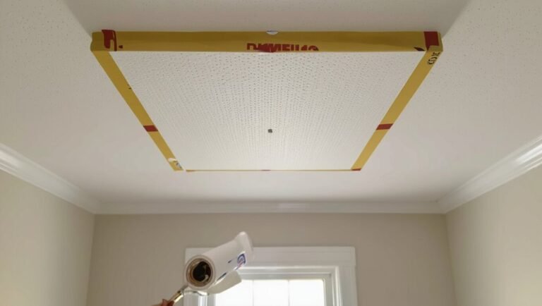 paint or replace foam tiles