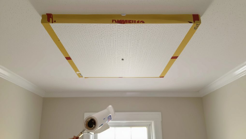paint or replace foam tiles