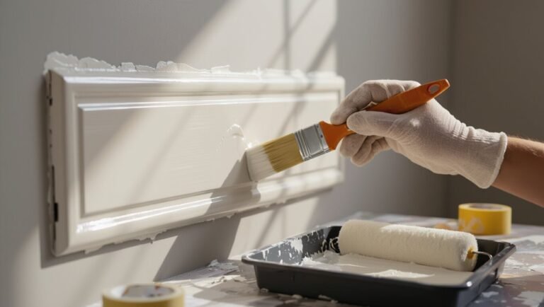 paint plastic wall panels