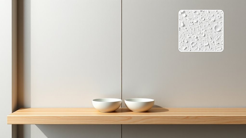 paint sheen influences porosity