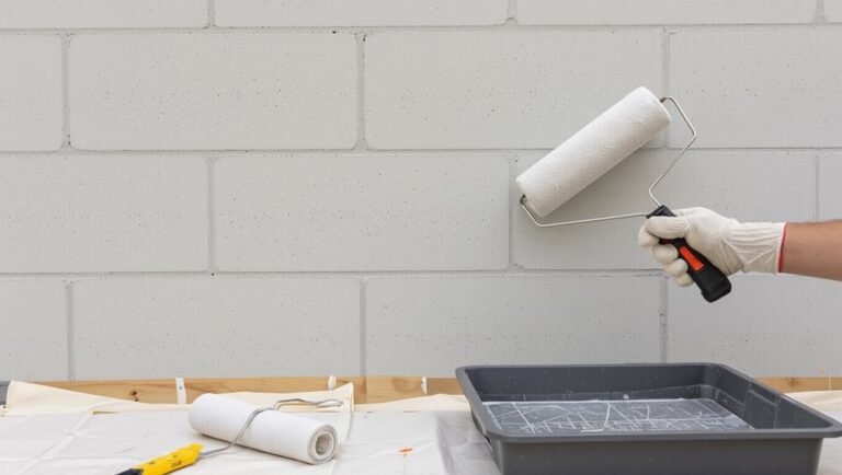 paint your cement wall
