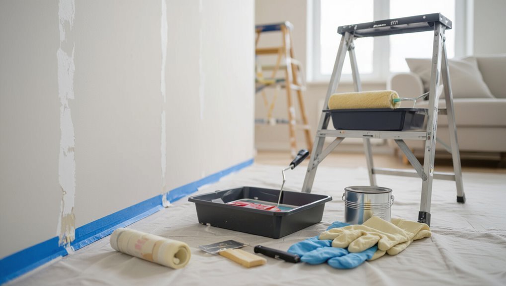 painting preparation checklist complete