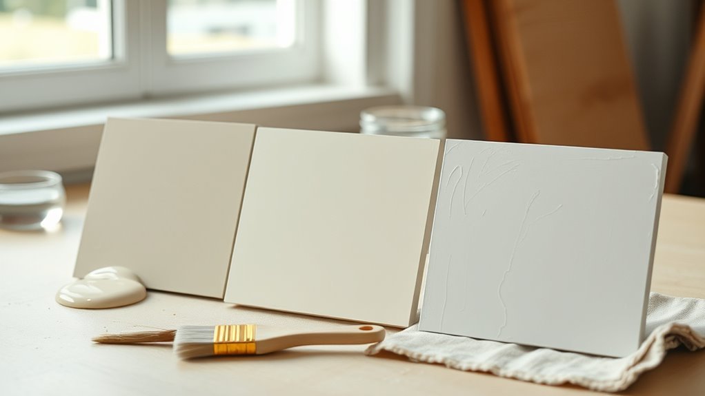 paints dry lighter than wet