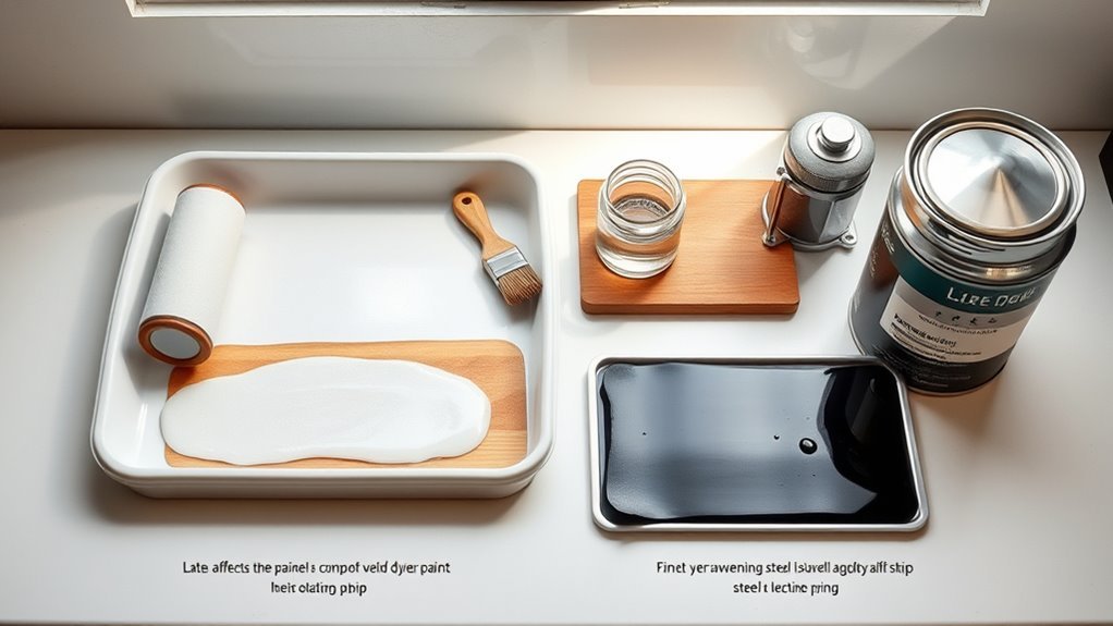 paints heat response behaviors