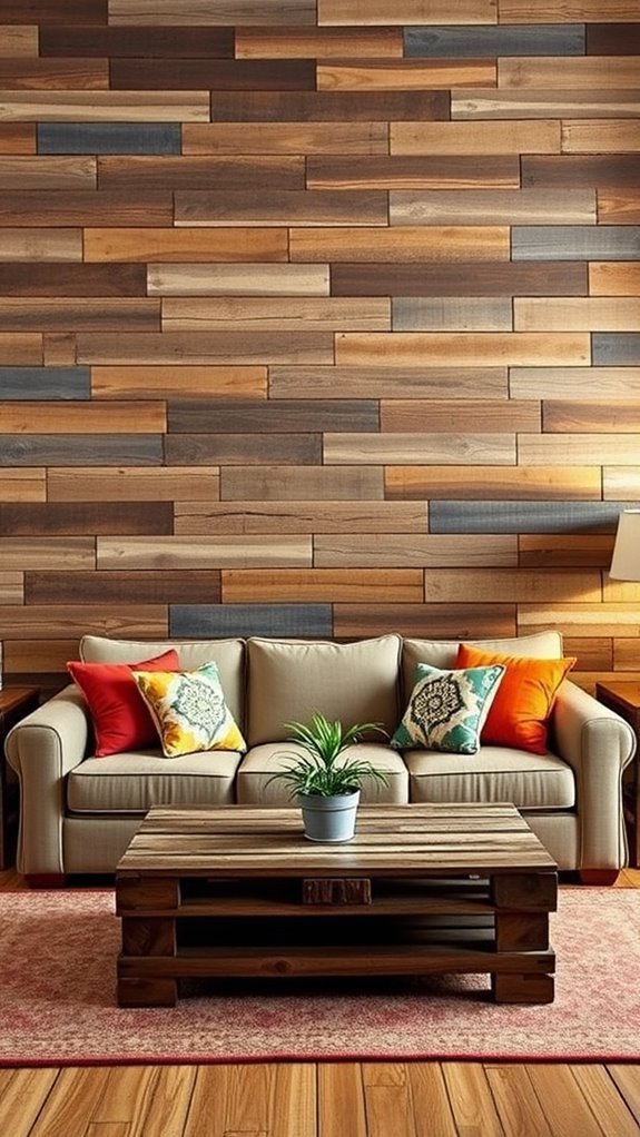 pallet wood wall decoration