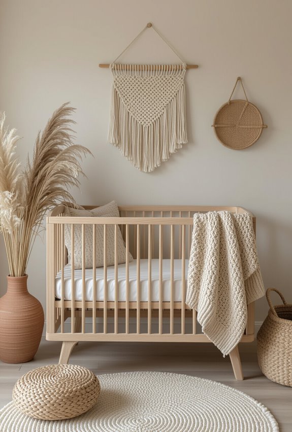 pampas macram boho nursery
