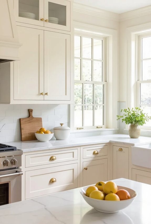 paneled doors with molding