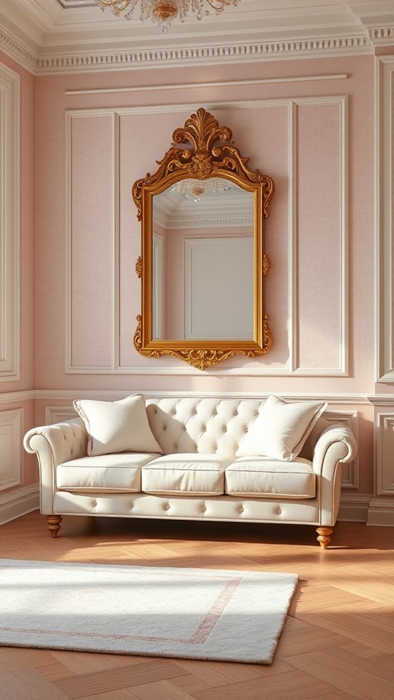 pastel accents for tranquility