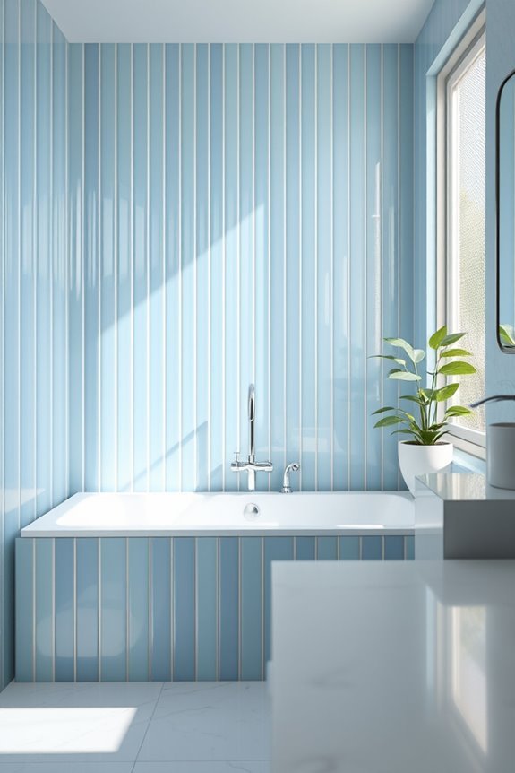 pastel blue tile combinations