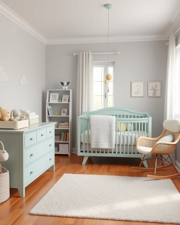 pastel tones for nurseries