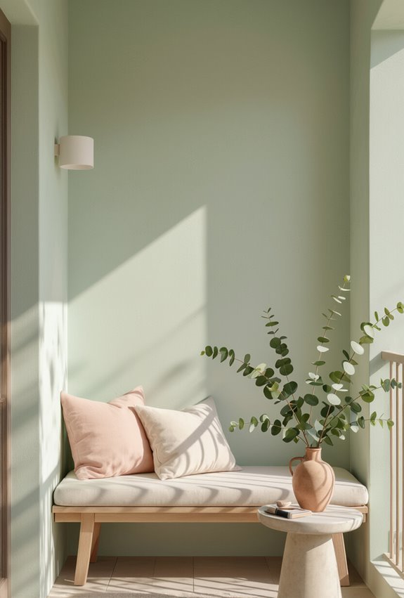 pastel zen balcony retreat