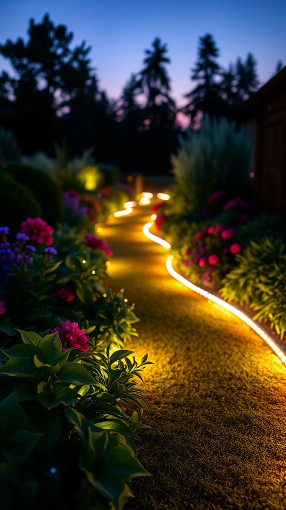 pathway garden lighting tips