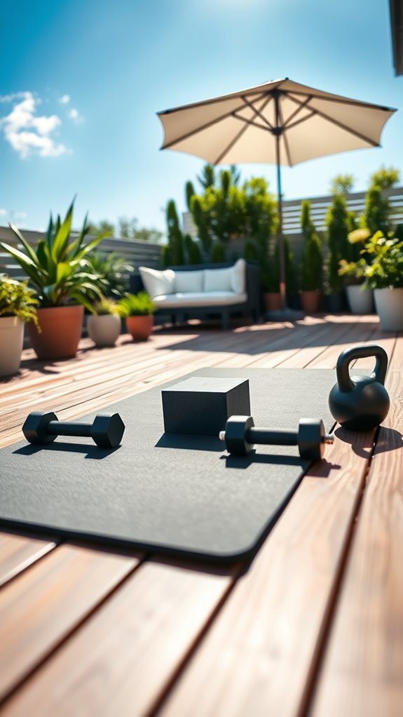 patio gym maintenance tips