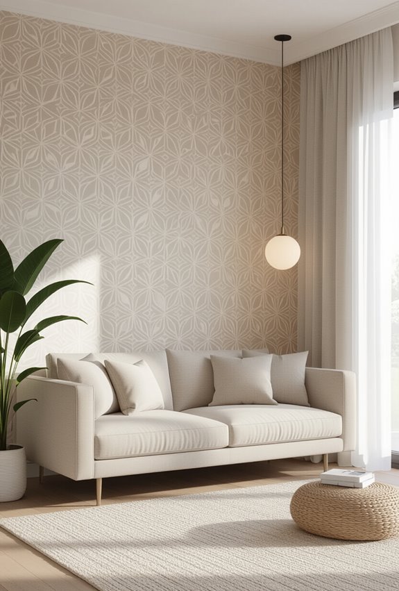 patterned wallpapers add personality