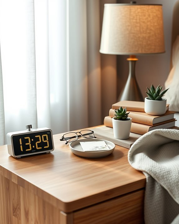 peaceful organized nighttime rituals