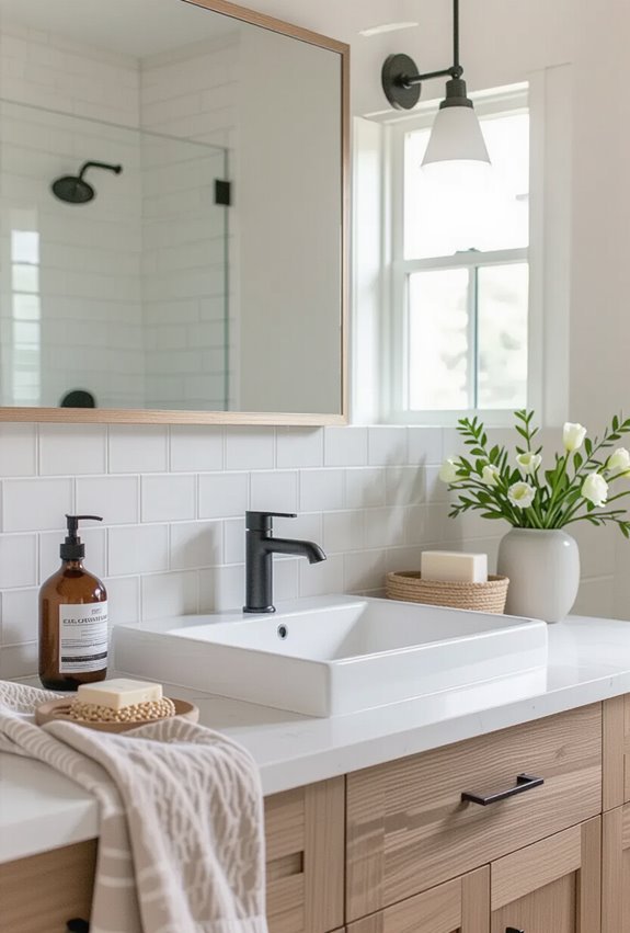 peel and stick backsplash upgrade