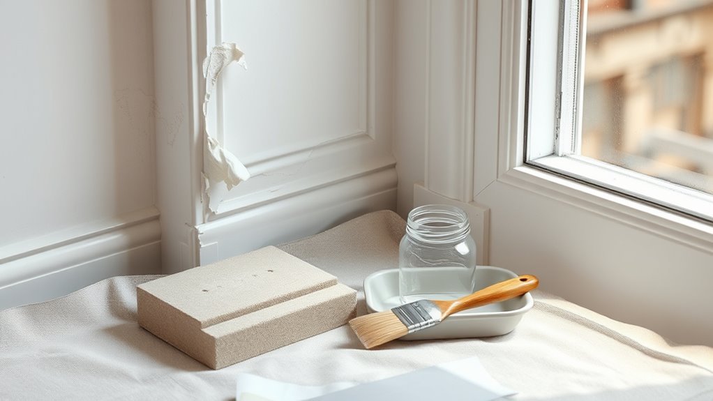 peel clean sand prime