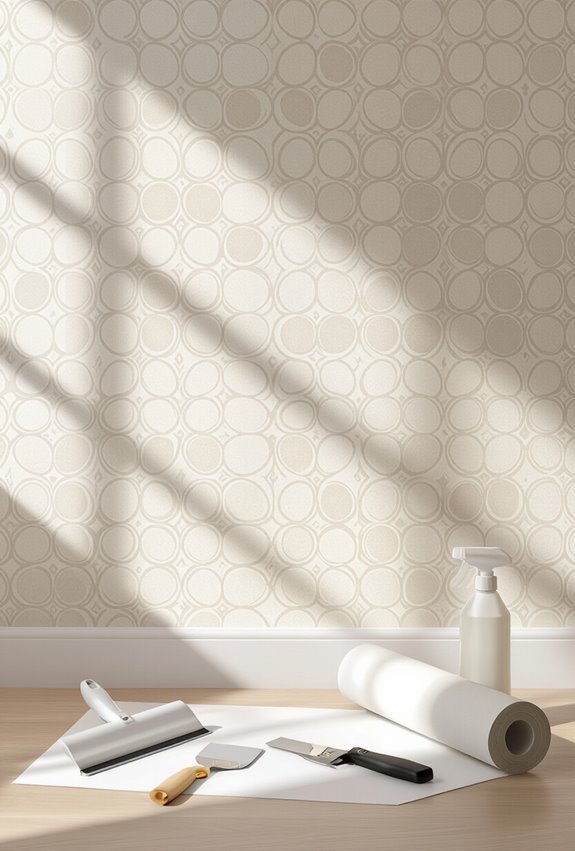 peelable removable wallpaper for flexibility