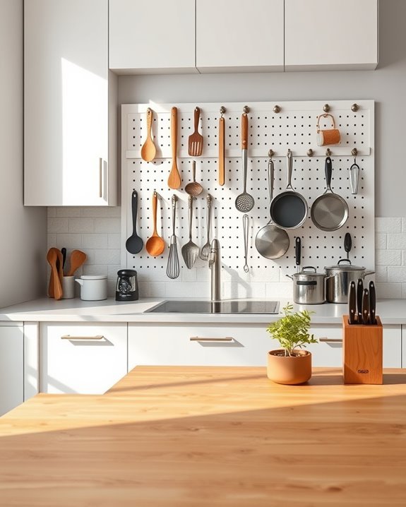 pegboard tool organization benefits