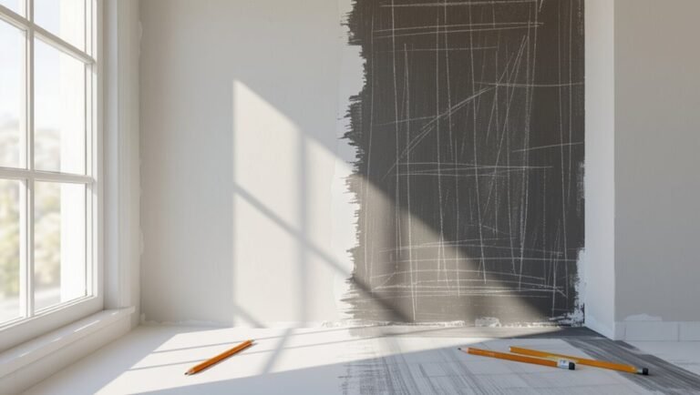 pencil and paint interactions