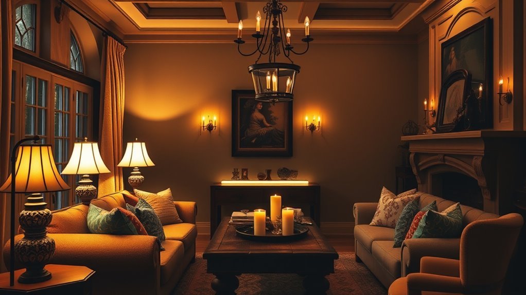 perfect living room ambiance