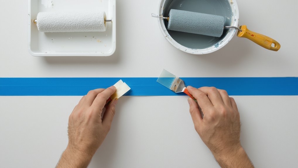 perfectly straight tape application