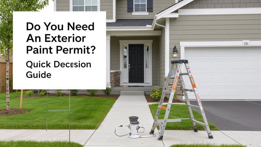 permit needed for repainting