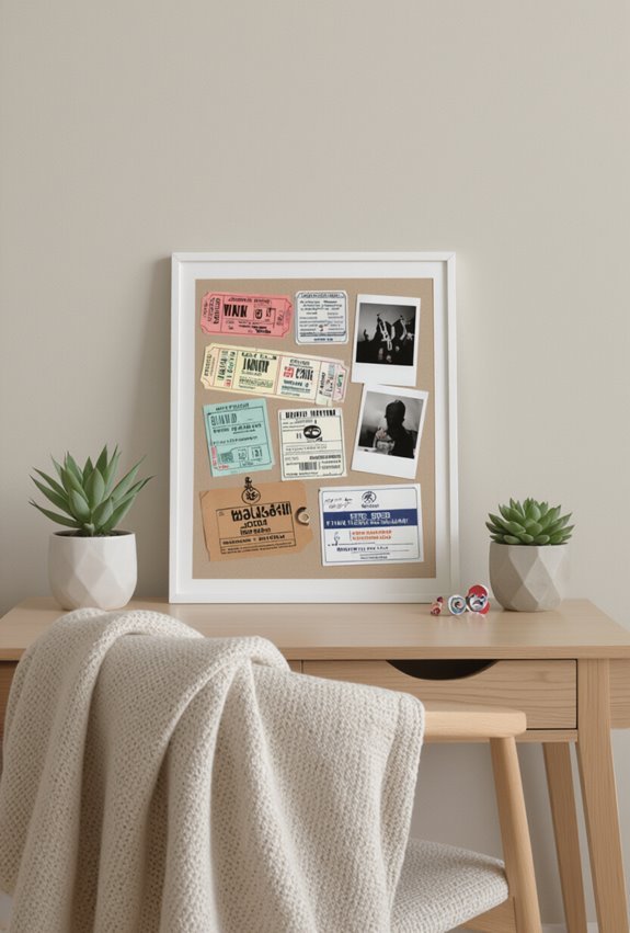 personal event memorabilia timeline