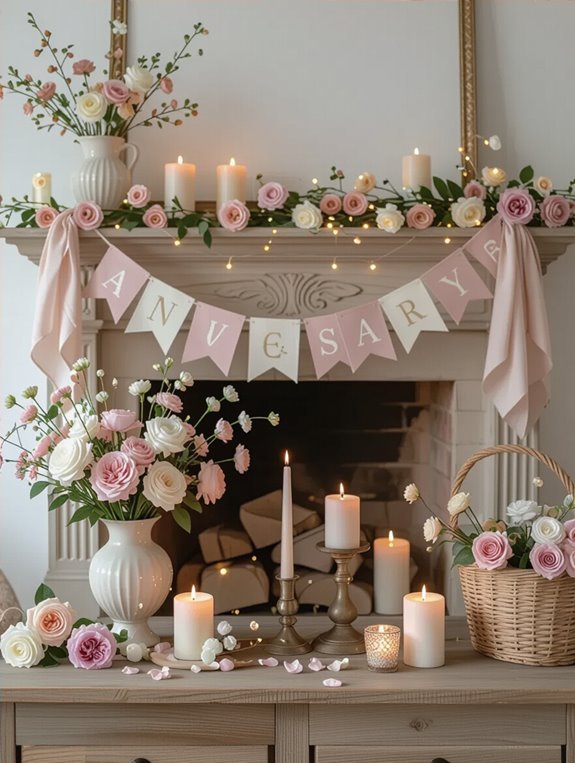 personalized anniversary banner ideas