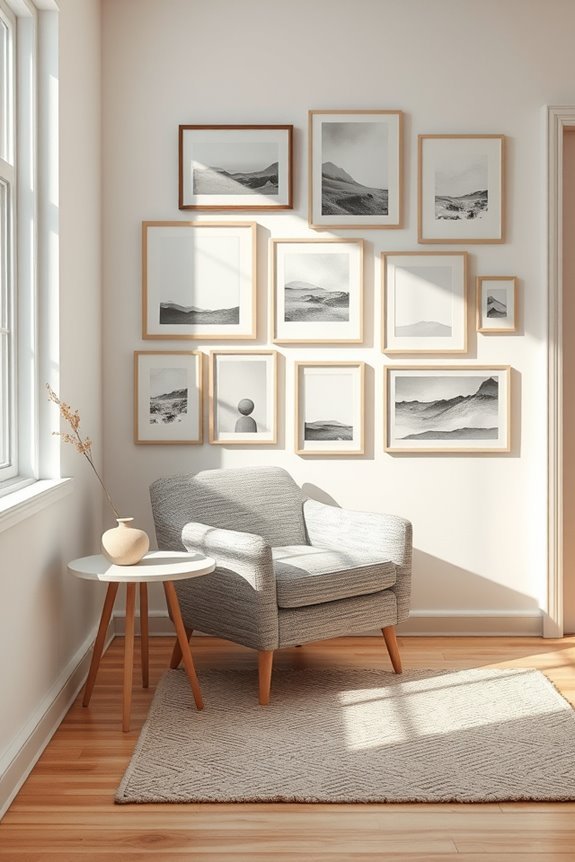 personalized art display ideas