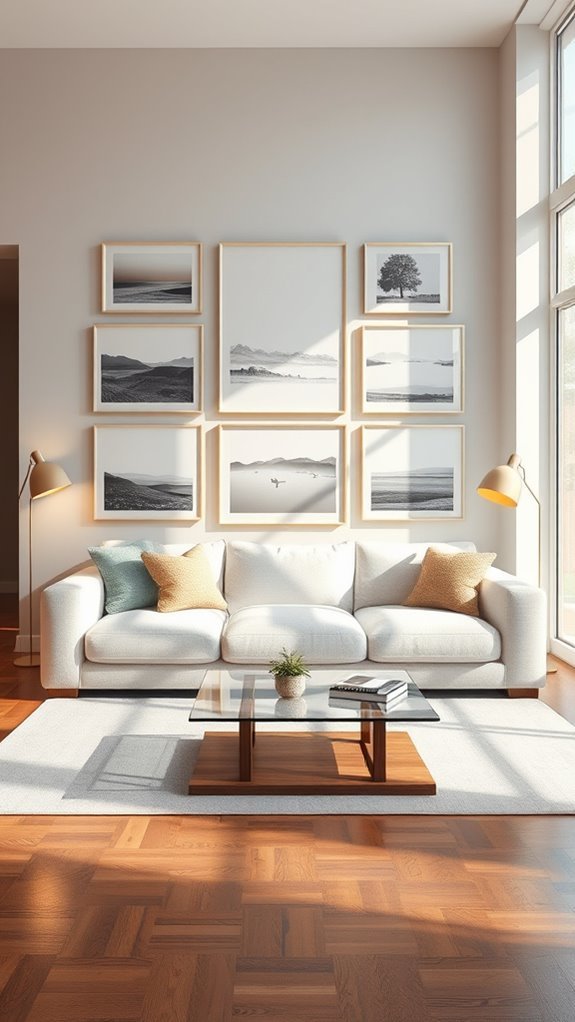 personalized art wall design