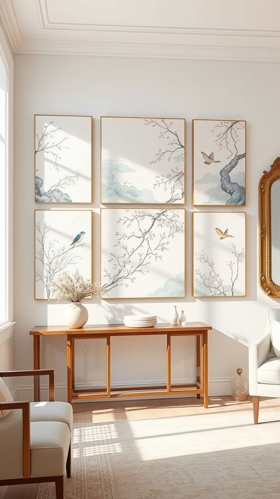 personalized chinoiserie canvas art