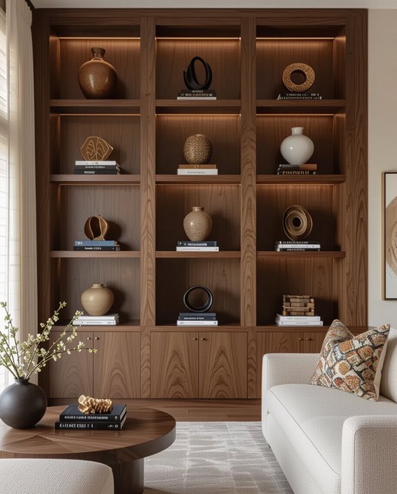 personalized custom shelving designs