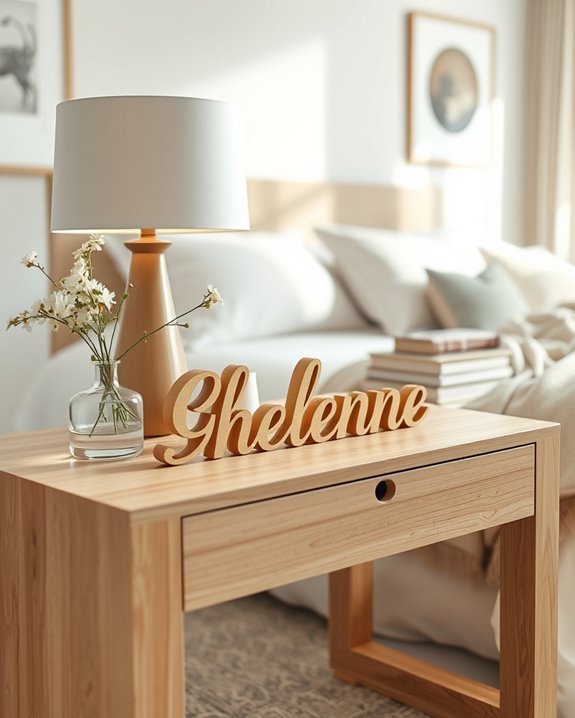 personalized decor for bedrooms
