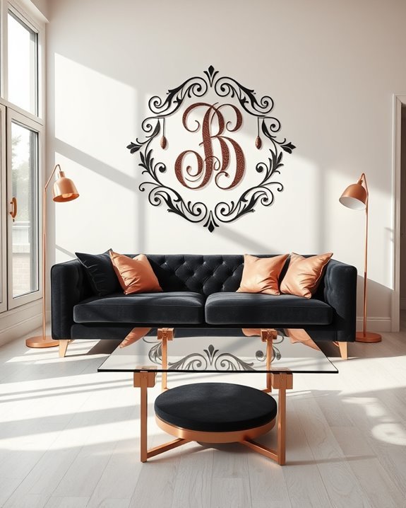 personalized elegant wall decals