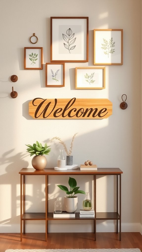 personalized entryway name signs