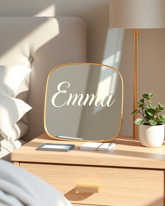 personalized identity bedroom decor