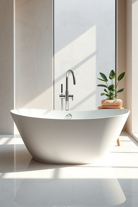 personalized luxury bathtub experience