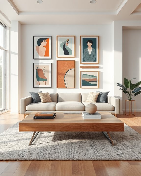 personalized themed art displays